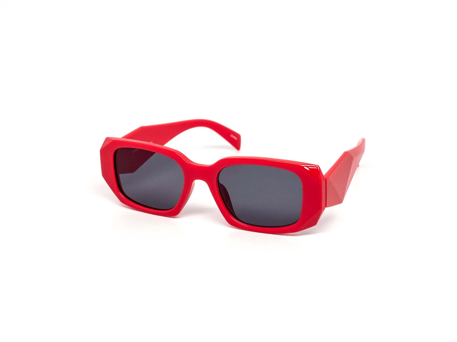 Trendy Chunky Prism Abstract Vivid Wholesale Sunglasses