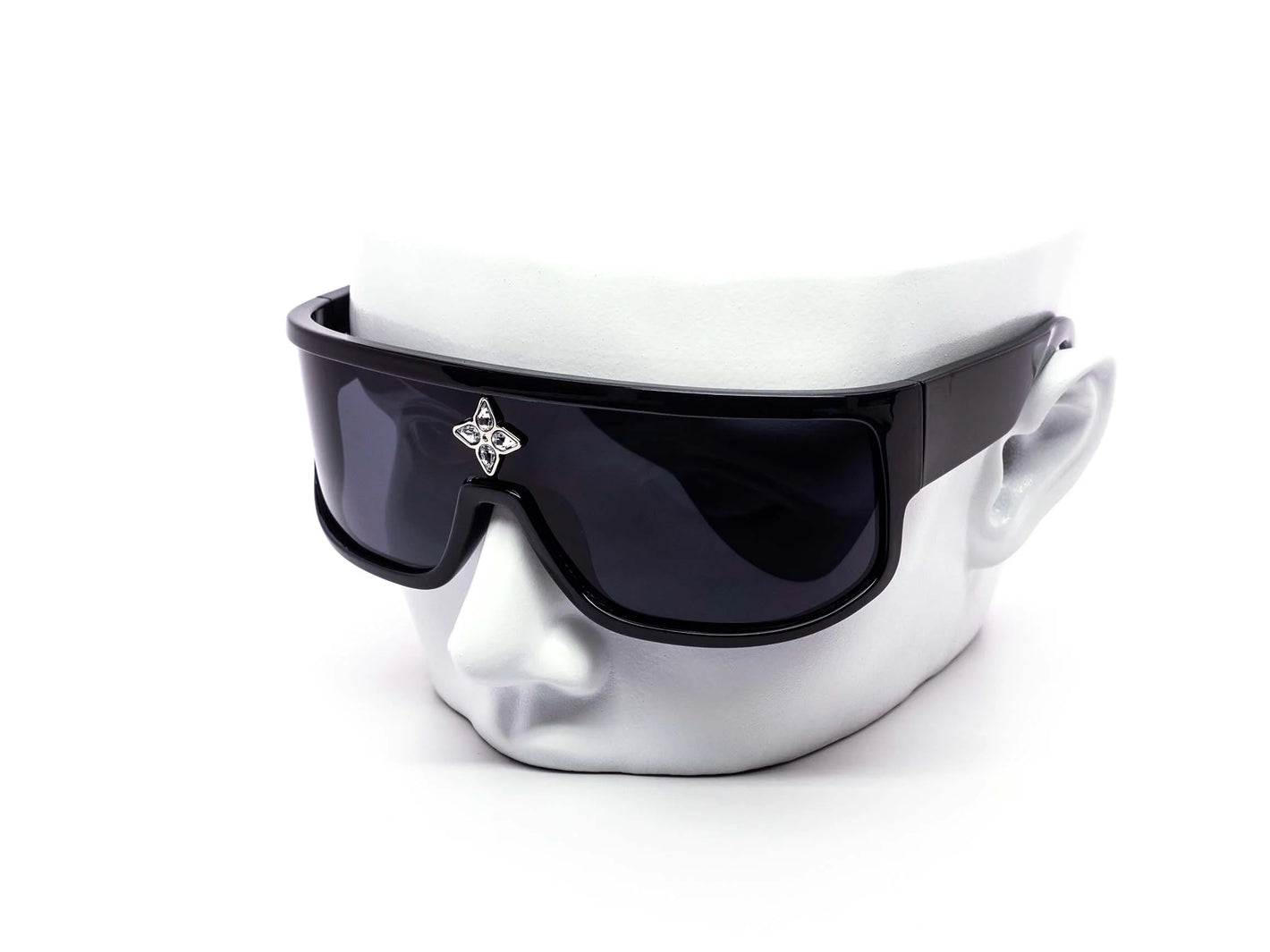 Lux Vogue Star Rhinestone Sunglasses